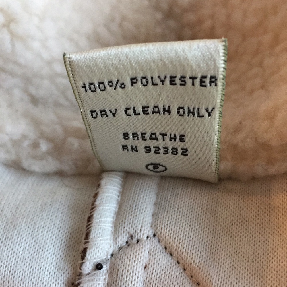 Prana jacket small faux suede shearling brown - Picture 9 of 9